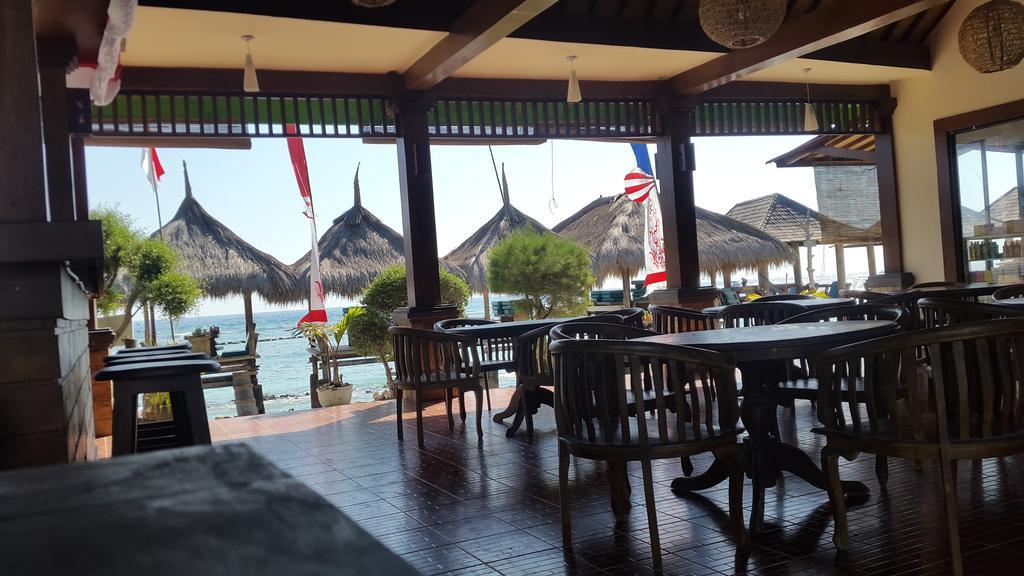 Coral Beach Pizza Cottages ギリ・トラワンガン エクステリア 写真